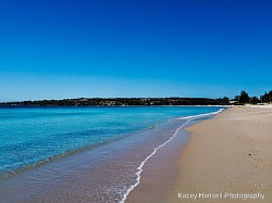 Walking along the tide line