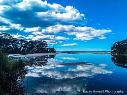 Reflection of the sky