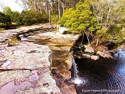 Part of the falls