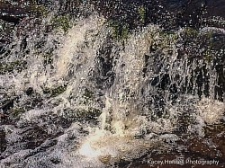 Gushing water