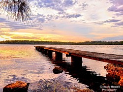 At the jetty