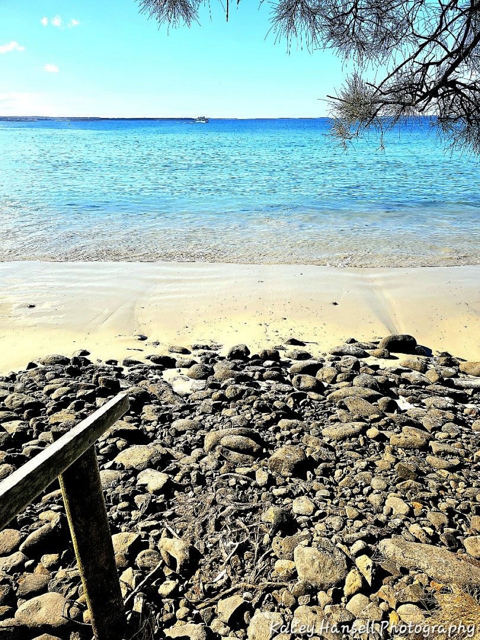 The walkway to the beach